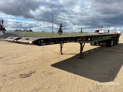 1998 JC Trailer 48 ft Tri/A Flatbed Oilfield Trailer