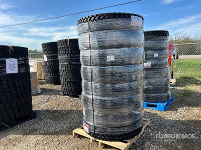 Quantity of (8) Kapsen 11R24.5 Tires (Unused)