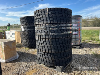 Quantity of (4) Beaver 20.5R25 Tires (Unused)