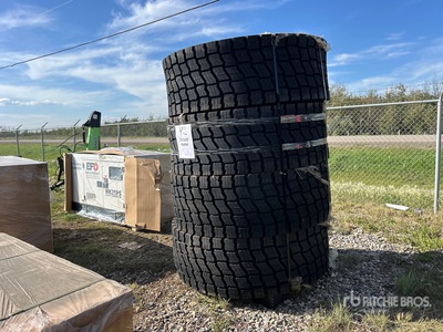 Quantity of (4) Beaver 23.5x25 Tires (Unused)