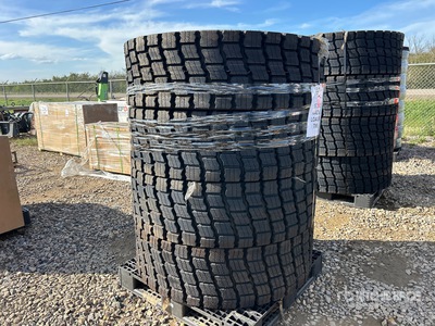 Quantity of (4) Beaver 17.5R25 Tires (Unused)