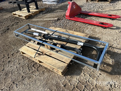 HBP3545 3-Point Tractor Boom Pole Cat 1 - 600 lb Lift Capacity Varios implementos minicargadora (Unused)