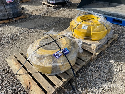 Quantity of (2) 1400 lb Wheel أوزان الجرارات (Unused)
