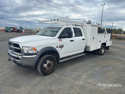 2017 Ram 5500 4x2 Crew Cab Utility Truck