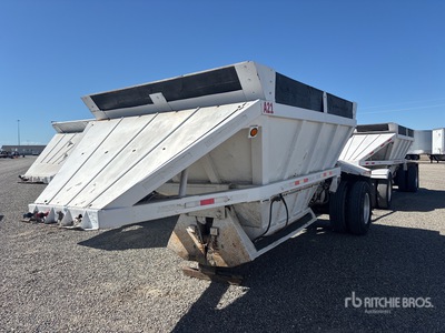 Garwood T/A Turntable Pup Belly Dump Trailer