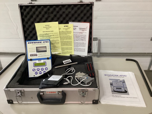 Bowmonk AFM2 Airfield Friction Meter