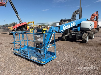 2017 Genie S-65 4WD Diesel Plataforma Elevadora Telescópica