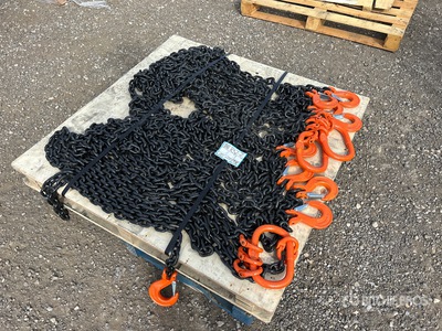 Quantity of (2) CS1234 Grade 80 Crane Chain Sling (Unused)