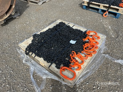 Quantity of (2) CS1234 Grade 80 Crane Chain Sling (Unused)