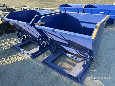 Quantity of (2) 2026 Suihe N-1CY-4 1 cyd Self-Dumping Hopper (Unused)