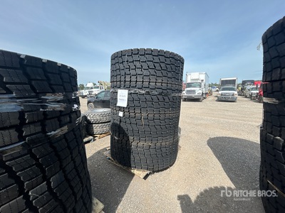 Quantity of (4) Dumax 23525D568 23.5R25 Radial Tires