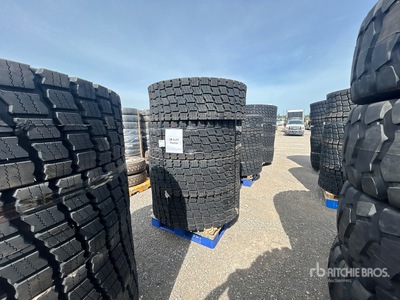 Quantity of (4) Beaver 20.5R25 Radial Tires (Unused)