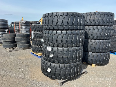 Quantity of (4) Beaver 20.5R25 Radial Tires (Unused)