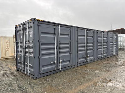 2025 40 ft High Cube Multi-Door Container per stoccaggio