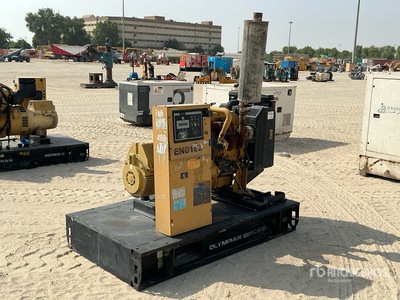 2014 Olympian GEP65-9 60 kVA Skid-Mounted Generator Set