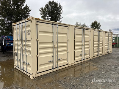 2025 40 ft High Cube Multi-Door Container per stoccaggio