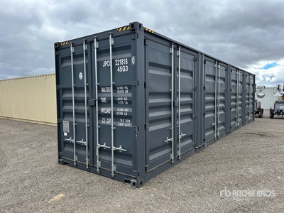 2025 40 ft High Cube Multi-Door Storage Container