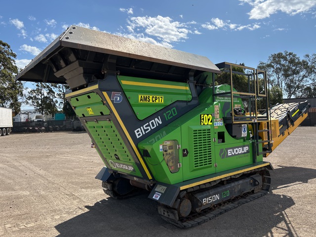 2018 Terex Evoquip Bison 120 Tracked Jaw Crushing Plant