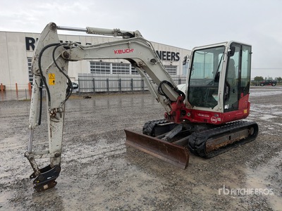 2017 Takeuchi TB260 Mini pelle hydraulique