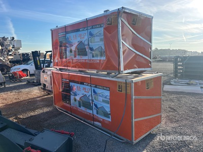 2026 HIlls Industrial 504026 50 ft x 40 ft x 26 ft Double Truss Abri de Conteneurs (Unused)