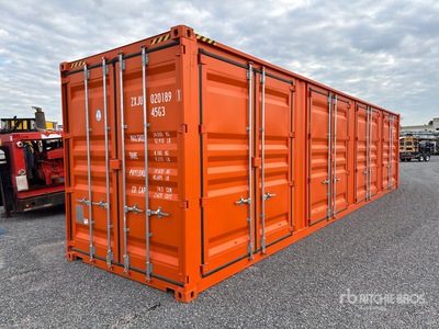 2026 40 ft High Cube Multi-Door Storage Container