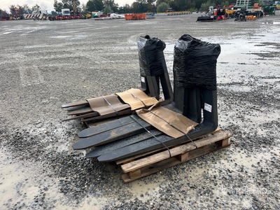 Quantity of (12) Manitou Telehandler Forks