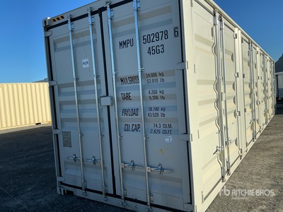 2026 40 ft High Cube Multi-Door Storage Container