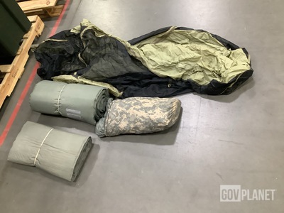 (6) Improved Combat Shelters, (4) Tents & Assorted Items