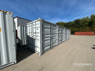 2026 40 ft High Cube Multi-Door Contenedor de almacenamiento (Unused)