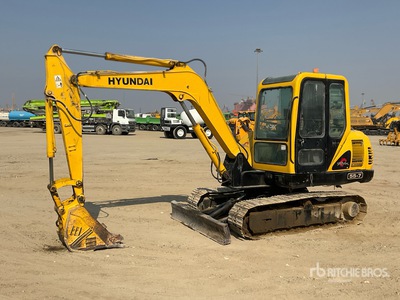 2013 Hyundai R55-7 Mini Excavadora