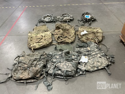 (24) Field Packs, (7) Assault Packs, (5) Jackets & Assorted Items