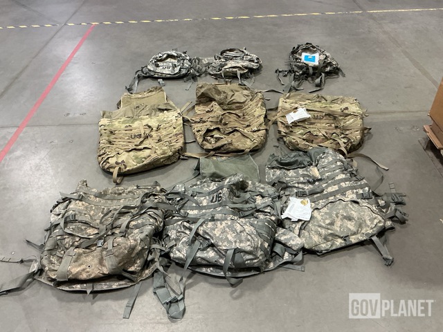 (24) Field Packs, (7) Assault Packs, (5) Jackets & Assorted Items