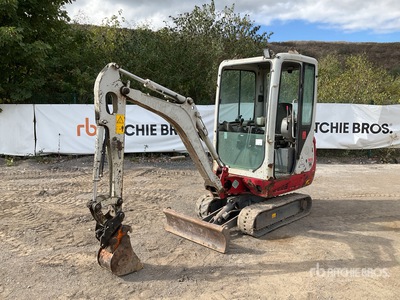 2017 Takeuchi TB216 Mini Excavator