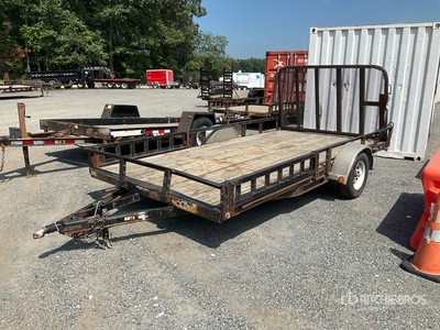 PJ Trailer Mfg 14 ft S/A トレーラー