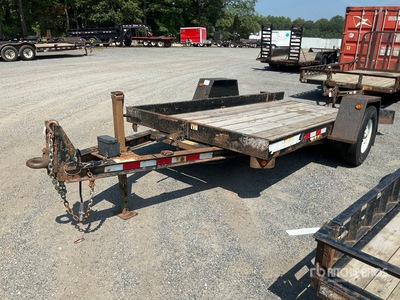 Towmaster 14 ft S/A Tilt Deck Trailer