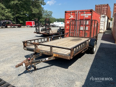 PJ Trailer Mfg 14 ft S/A トレーラー