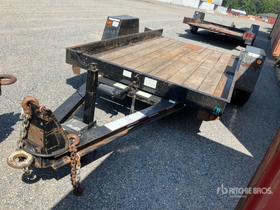 2018 Towmaster 12 ft S/A Tilt Deck Trailer