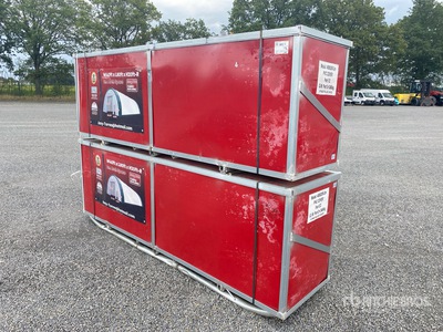 12.19 m W × 24.38 m L × 6.10 m H Tents and Tent Components (Unused)