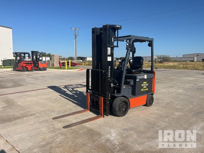 2023 Toyota 8FBCU30 4150 lb Electric Forklift
