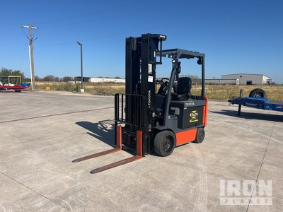 2023 Toyota 8FBCU30 4150 lb Electric Forklift