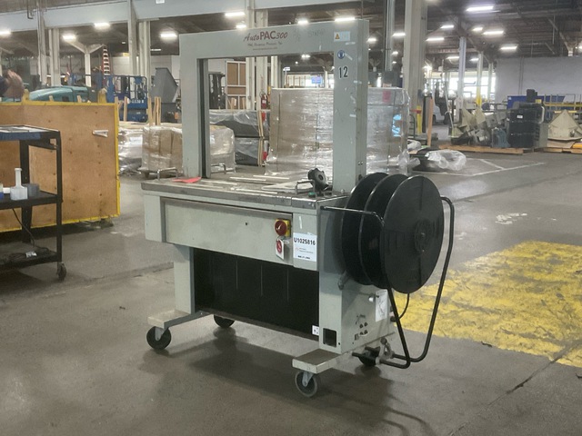 2016 Pac Strapping Products AutoPac 300 Electric Plastic Strapping Machine 2016 Pac Strapping Products AutoPac 300 Electric Plastic Strapping Machine