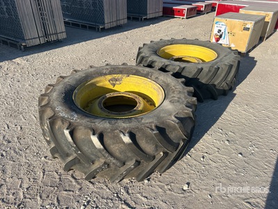 Quantity of (2) 480/70R34 Pneus