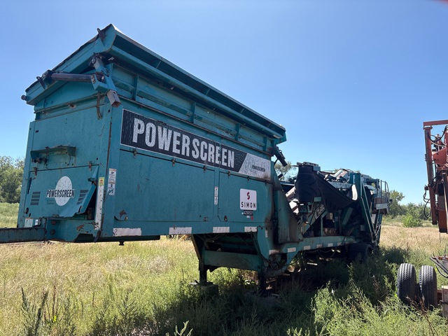 2007 Powerscreen Chieftain1400 Screen Plant 2007 Powerscreen Chieftain1400 Screen Plant