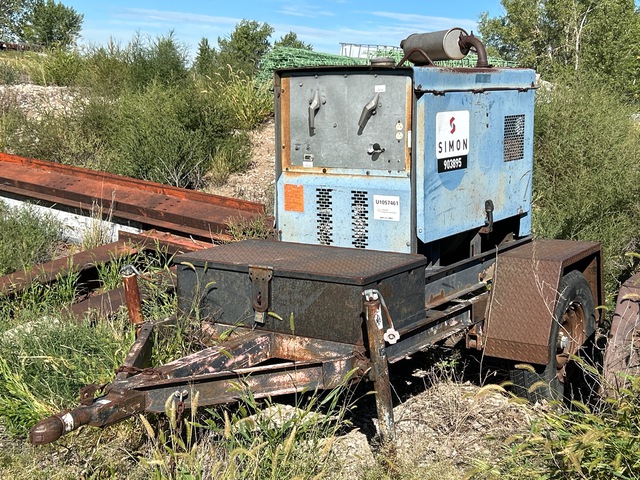 1982 Miller Mobile Engine Driven Welder (Inoperable)