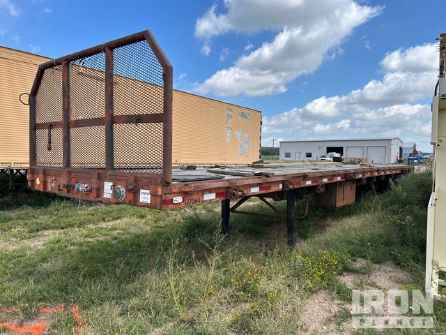 1974 Fontaine 40 ft T/A Flatbed Trailer