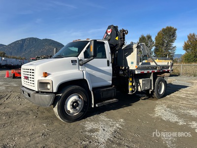 2009 Hiab 099 B-2 CLX 10900 lb Knuckle Boom on 2009 GMC C6500 4x2 Boom Truck
