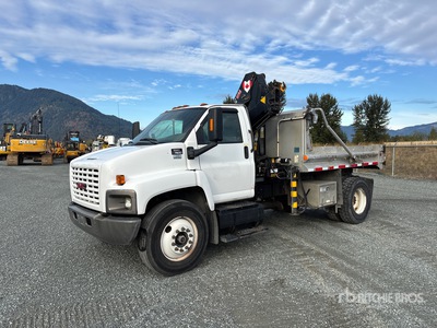 2009 Hiab 099 B-2 CLX Knuckle Boom on 2009 GMC C6500 Kipper-Lkw mit Kran