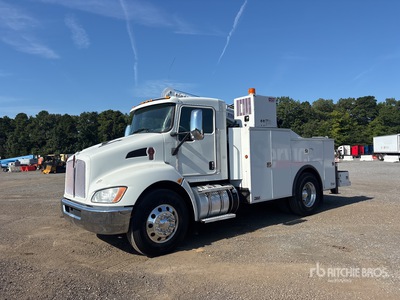 2014 Kenworth T370 4x2 Ciężarówka serwisowa