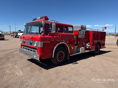 1980 GMC 4x2 Crew Cab Fire Truck