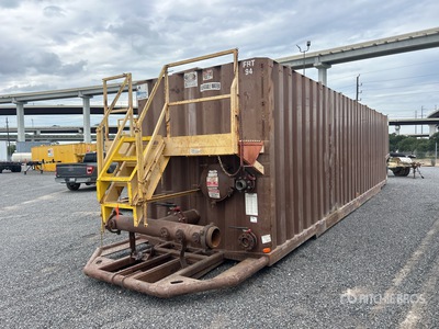 Red Wichita Flat Top S/A Frac Tank